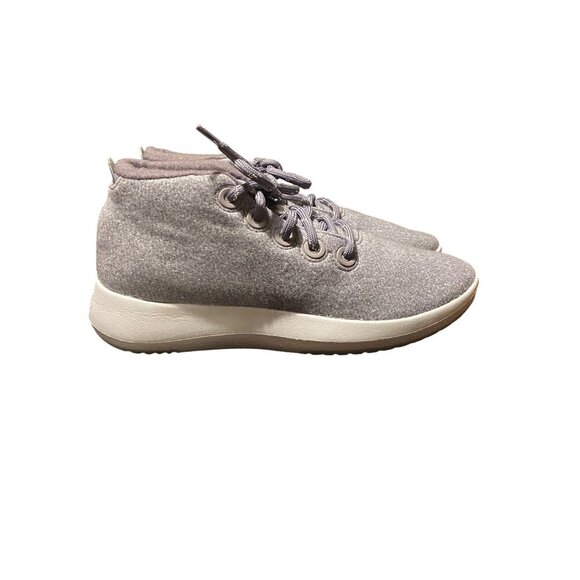 allbirds Womens Runner-Up Mizzle High Top Merino Wool Sneakers Size 9 Grey - Picture 10 of 13